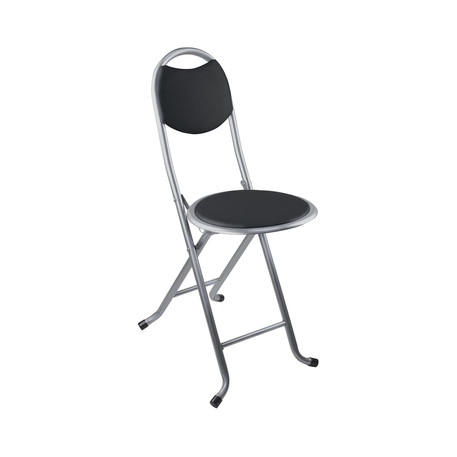 Taburete Plegable con Respaldo 32x36x73.5cm 7house Taburetes 7
